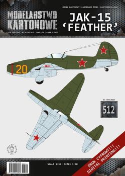 Düsenjäger Jakowlew Jak-15 Feather sowjetischer Luftstreitkräfte 1:50