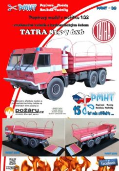 Evakuierungs-Feuerwehrwagen Tatra 815-7 6x6 mit hydraulischer Bühne 1:32