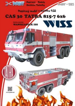 Feuerwehrfahrzeug CAS 30 TATRA 815-7 6x6 1:32