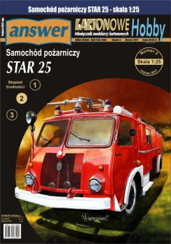 Feuerwehrwagen Star 25 (1960ern) 1:25