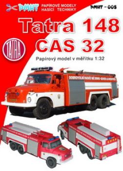 Feuerwehrwagen mit Wassertank Tatra T148 CAS 32 1:32