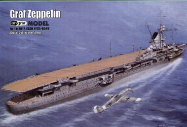 Flugzeugträger GRAF ZEPPELIN 1:250 (Vollrumpf- oder Wasserlinienmodell), übersetzt