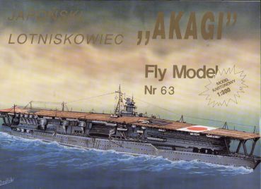 Flugzeugträger IJN Akagi (1941) 1:300 Erstausgabe