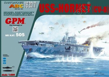 Flugzeugträger USS Hornet CV-8 (April 1942) 1:200 extrem³