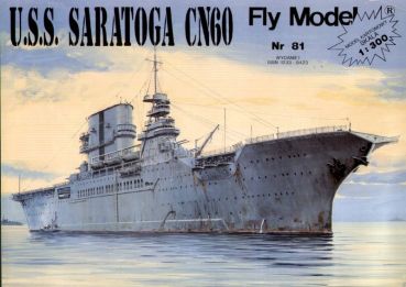 Flugzeugträger USS Saratoga CN60 (1930er) 1:300