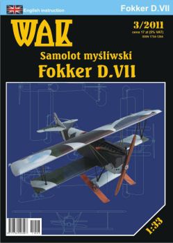 Fokker D.VII Finnischer Luftwaffe auf Kufen 1:33