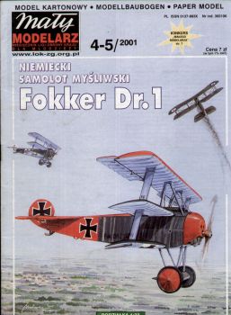 Fokker Dr.1 des "Roten Baronen" 1:33
