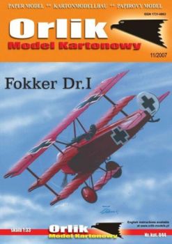 Fokker Dr.I des Roten Barons (April 1918) 1:33