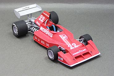 Formel 1.-Bolid Ensign N174 Ford (Season 1976) in zwei optionalen Darstellungen 1:24