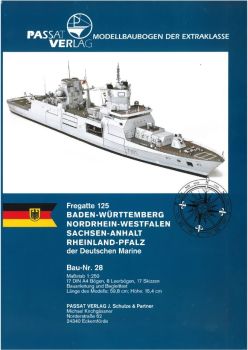 Fregatte 125 Baden-Württemberg  1:250 extrem²