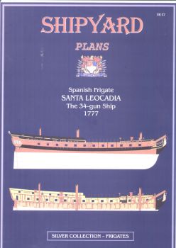 Fregatte SANTA LEOCADIA 1:72 (Bauplan +Lasercut-Rumpf) übersetzt