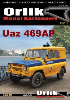 Geländefahrzeug UAZ 469 AP Moskauer Miliz 1:25 extrem³
