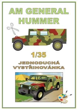 Geländewagen AM General Hummer (Tarnbemalung) 1:35 einfach