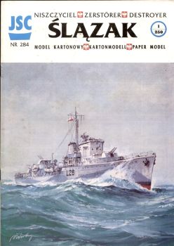 Geleitzerstörer ORP Slazak (1942) ex. HMS Bedale 1:250