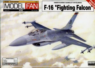 General Dynamics F-16 "Fighting Falcon" 1:33 + Poster F-16