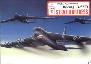 Gigantische Boeing B-52D Stratofortress 1:33 (Erstausgabe) übersetzt