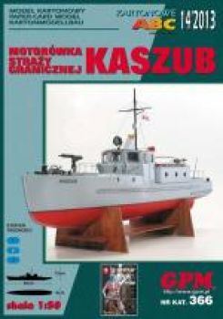 Grenzschutzboot Kaszub (1939) 1:50 inkl. Lasercutsatz