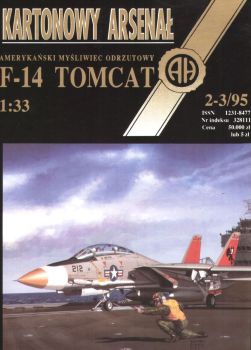 Grumman F-14A Tomcat (VF-31, gestützt auf dem Träger USS John F. Kennedy) 1:33