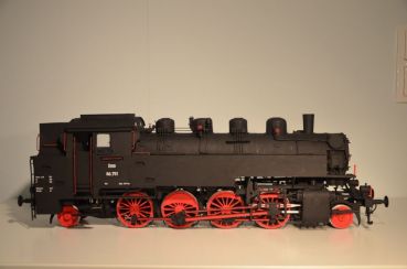 Güterzug-Einheitslokomotive BR 86 861 1:25 Ganz-Lasercut-Modell