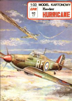 Hawker Hurricane Mk I der RAF 1:33 (GPM 017 Erstausgabe)