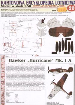 Hawker Hurricane Mk.I A (1940) 1:50