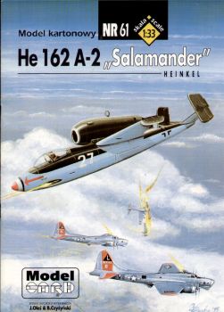 Heinkel He-162A-2 Salamander 1:33 übersetzt