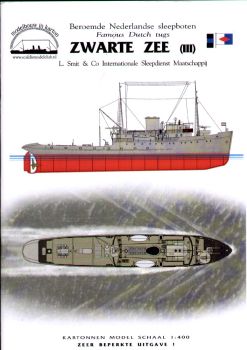Hochsee-Schlepper Zwarte Zee III  (1948)  1:400 übersetzt!