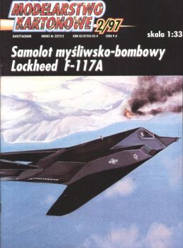 Jagdbomber Lockheed F-117A Nighthawk der USAAF 1:33