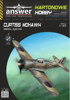 Jagdflugzeug Curtiss P-75A-1 Mohawk der RAF 1:33