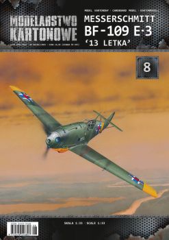 Jagdflugzeug Messerschmitt Bf-109 E-3 des 13.(slow)/JG 52. (slowakische ‘13 letka‘) 1:13