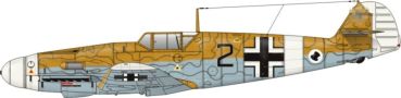 Jagdflugzeug Messerschmitt Bf-109 G2 1:35