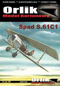 Jagdflugzeug SPAD S.61C1 (1926) 1:33