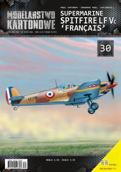 Jagdflugzeug Supermarine Spitfire LF Vc "Francais" (1944, Dijon) 1:33