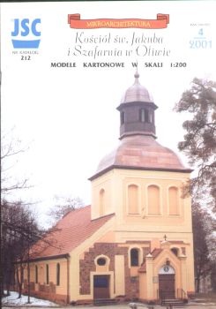 Jakobkirche + Speicher Oliva / Oliwa 1:200