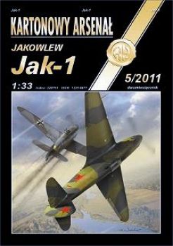 Jakowlew Jak-1 (geflogen M.D.Baranow, 1942) 1:33 extrem