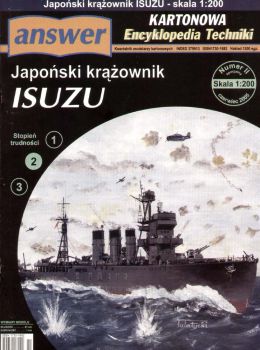 Japanischer Flak-Kreuzer IJN Isuzu (1944) 1:200