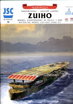 japanischer Flugzeugträger IJN ZUIHO (1944) 1:400