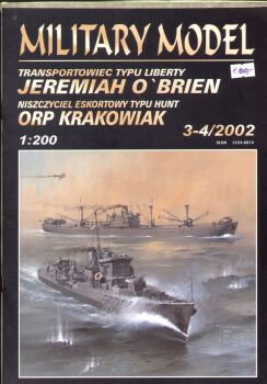 Jeremiah O'Brien & ORP Krakowiak 1:200 übersetzt, Erstausgabe