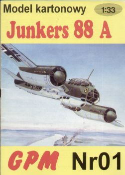 Junkers Ju-88 A-1 1:33 (GPM "gelb" Nr.001) übersetzt, ANGEBOT