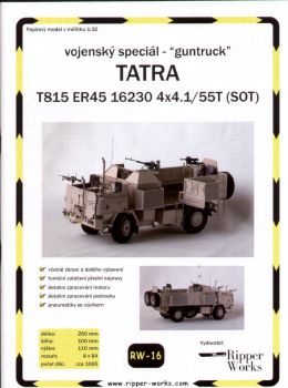 Konvoi-Geleitfahrzeug "Guntruck" TATRA (Afghanistan, 2009) 1:32