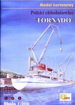 Kühlschiff B-361-II Tornado 1:200  präzise!