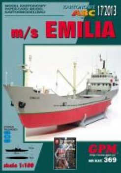Küstenmotorschiff m/s Emilia (1967) 1:100