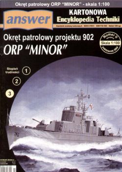 *Küstenwachschiff ORP Minor (1960/85) 1:100