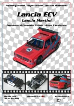 Lancia ECV „Lancia Martini“ (Group B Prototype, 1986) 1:24