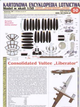 Langstrecken-Bomber Consolidated Vultee Liberator Mk.VI 1:50