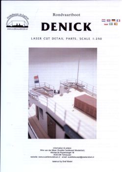 Lasercut-Detailsatz für DENICK 1:100 (Scaldis)