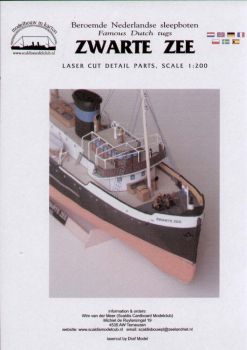 Lasercut-Detailsatz für Zwarte Zee 1:200 (Scaldis)