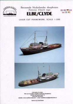 Lasercut-Spantensatz Elbe / Clyde 1:200 (Scaldis)