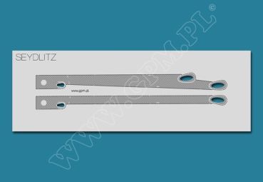 Lasercutsatz (Reling + präzise Details) sms Seydlitz 1:250 (GPM Nr.250-312)