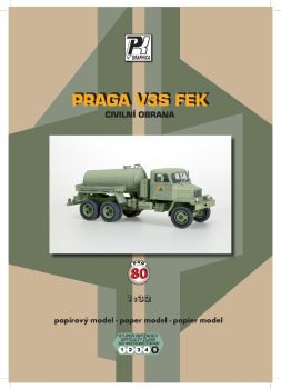 Lastkraftwagen PRAGA V3S der Fa. Avia als Abwasserzisterne PRAGA V3S FEK (Katastrophenschutz) 1:32